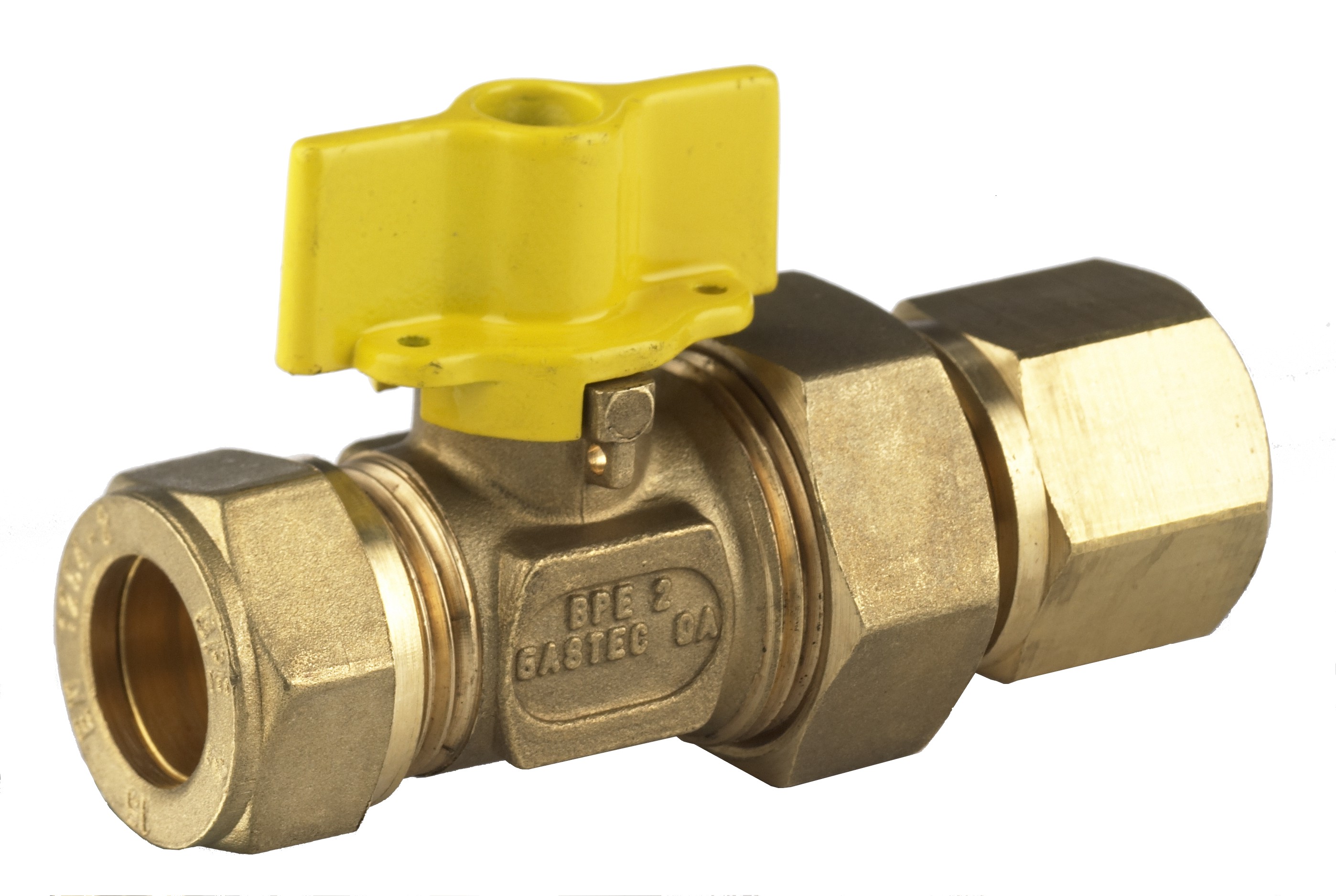 Gaskogelkraan binnendraad 15x1/2