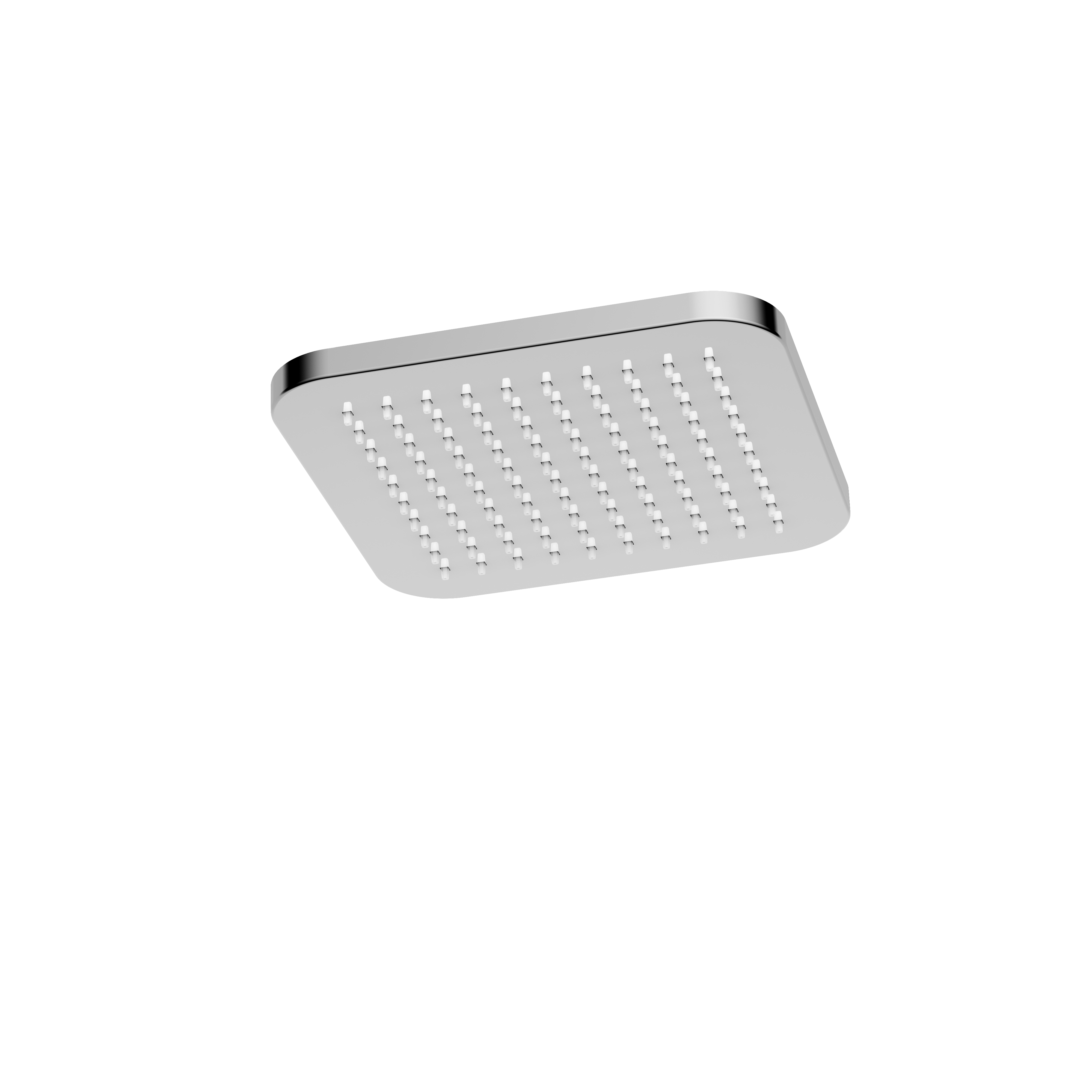 Hotbath Gal hoofddouche vierkant 22 cm GL100CR Chroom