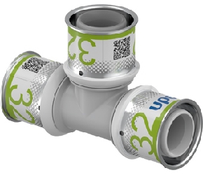 Uponor Composiet pers T stuk 32 1039947