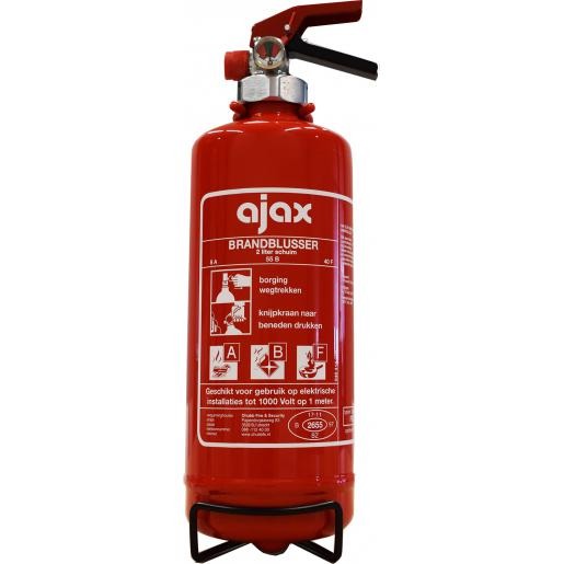 Ajax schuimblusser (permanent onder druk) -30C 809-188732 2 liter