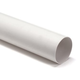 Mtr. PVC HWA buis 80x1.5 a (4m) wit 1196290103