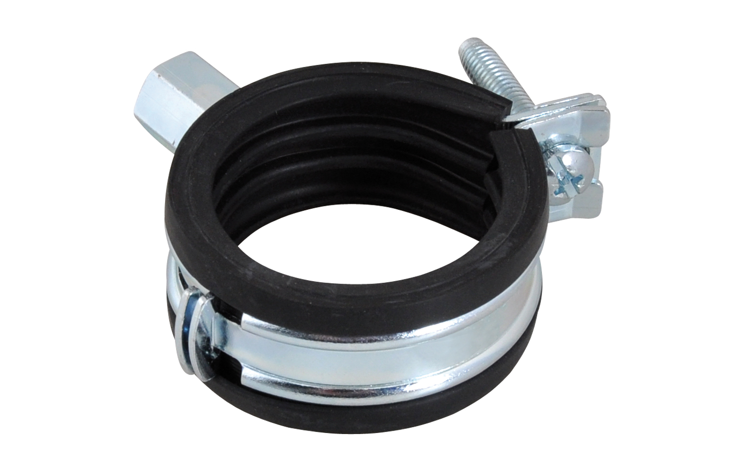 WM Bismat 2000 pijpbeugel m/inlaag.EV.M8 54mm