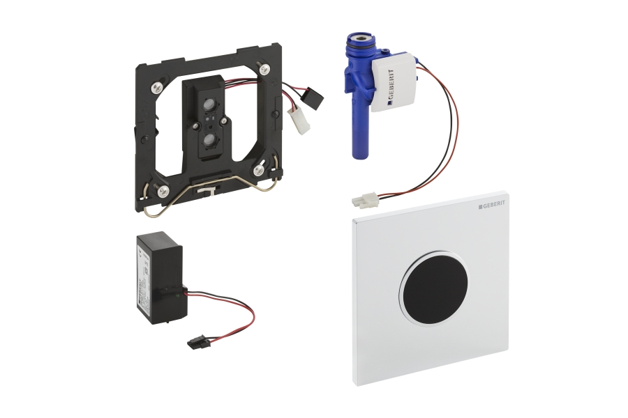 Geberit HyTronic urinoirstuursysteem IR  230V Sigma10 116.025.KN.1 mat / chroom / mat