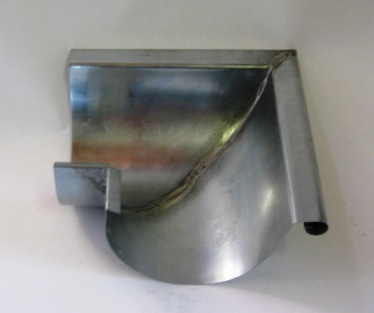 Zinken hoekstuk M30   buiten