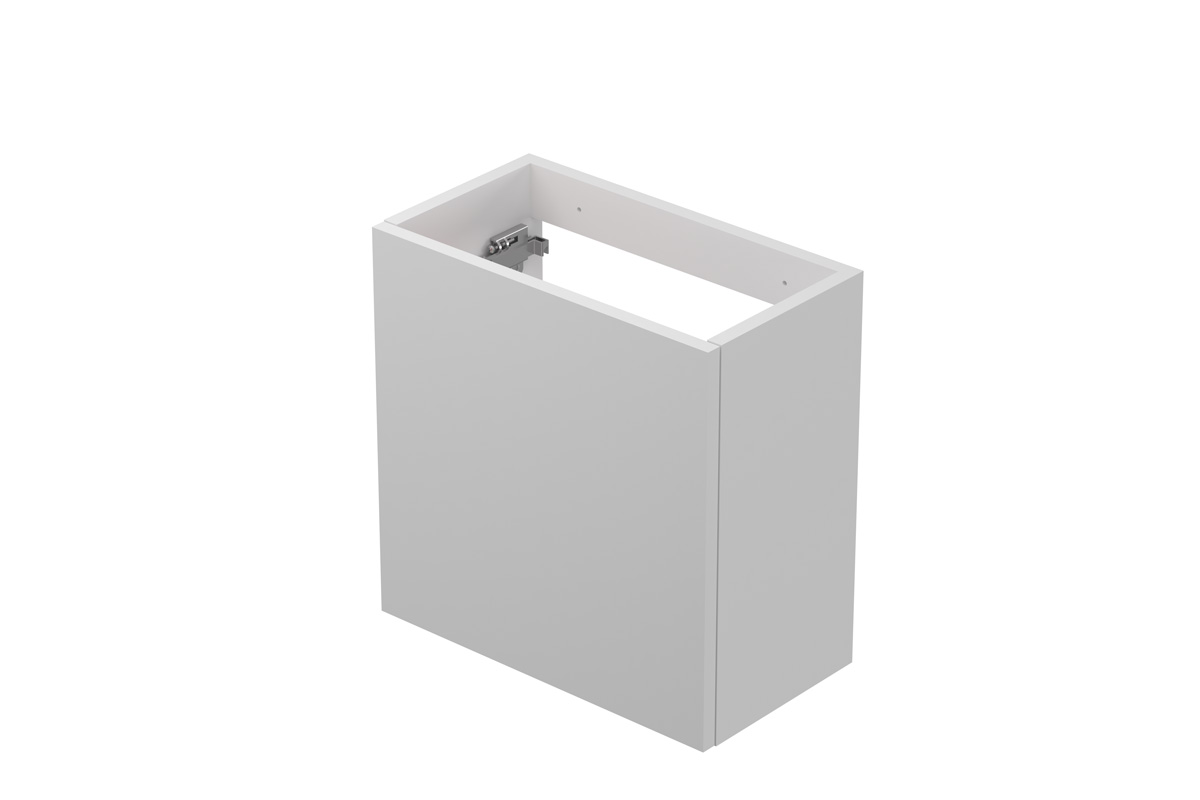 INK Contra/Enter Fontein onderk. P2O deur GL gelakt universeel draaiend H400xB400xD220 Mat wit / 1222201