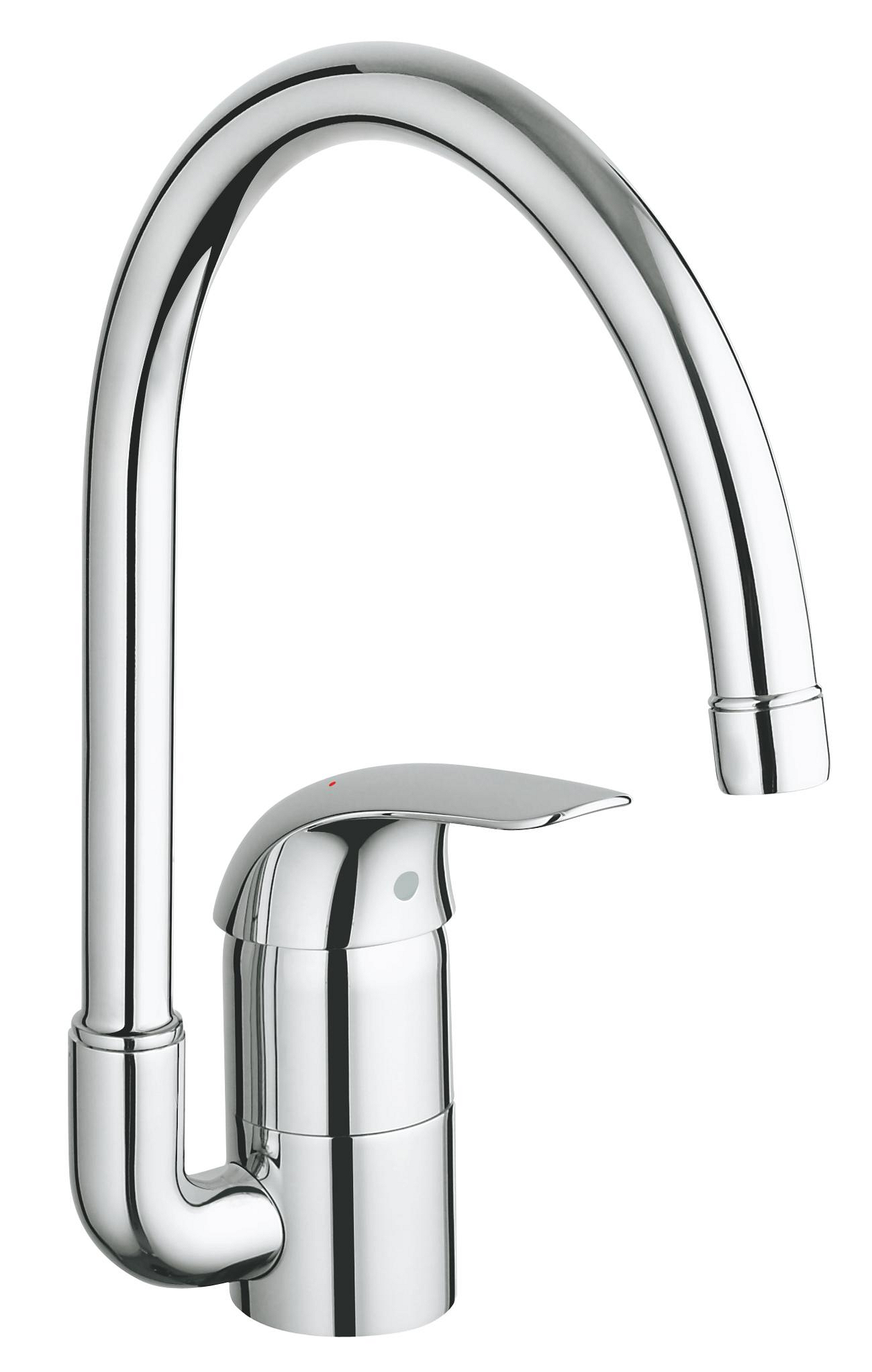 Grohe Euroeco New keukenmengkraan hoge uitloop 32752000