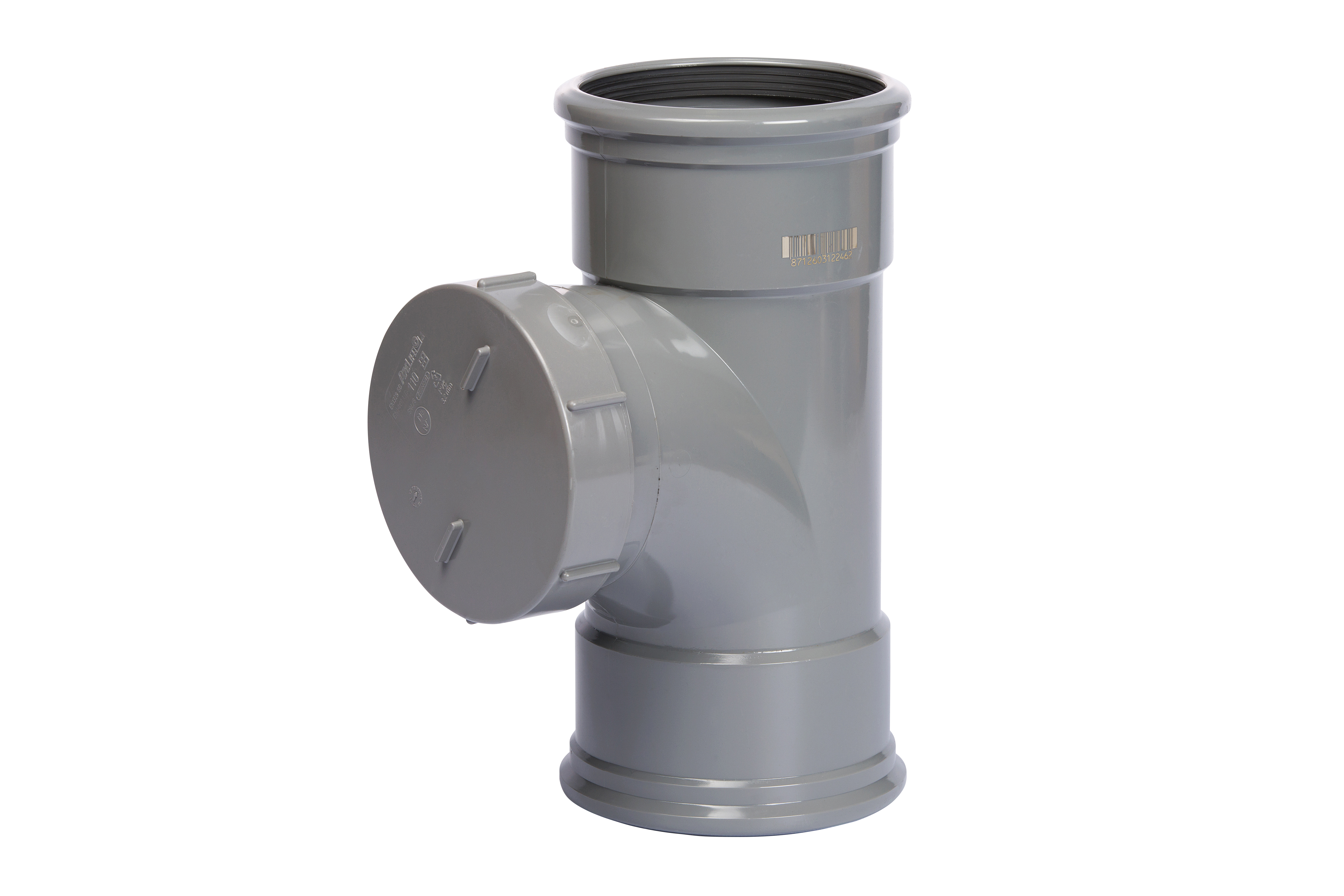 Manch. ontstoppingsstuk 110mm met schroefdeksel mof/spie 1196900794 (10 st.)