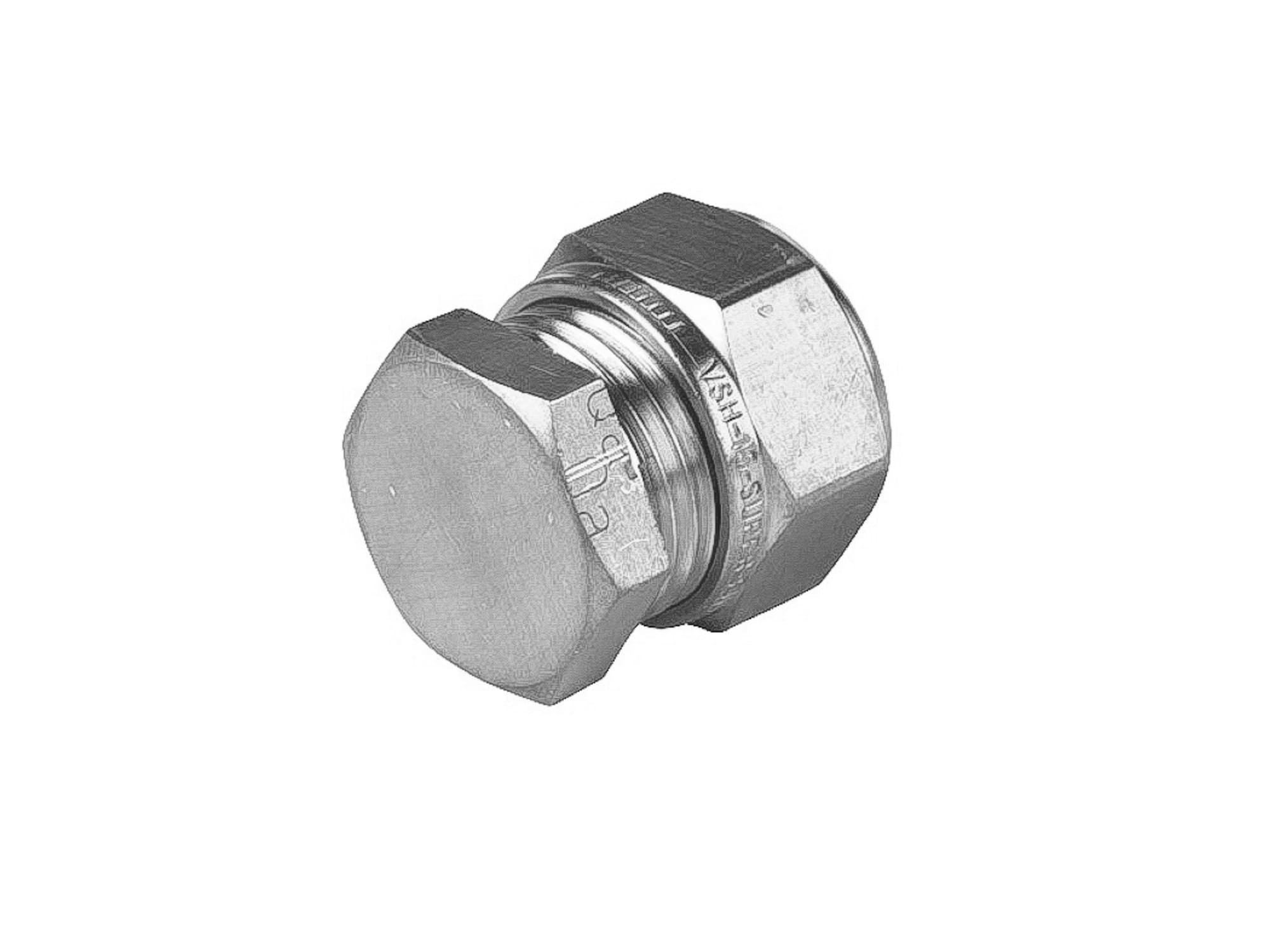 VSH Dop knel 15 chroom 0872256