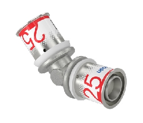 Uponor S Press Plus knie 45 graden 25 1070545