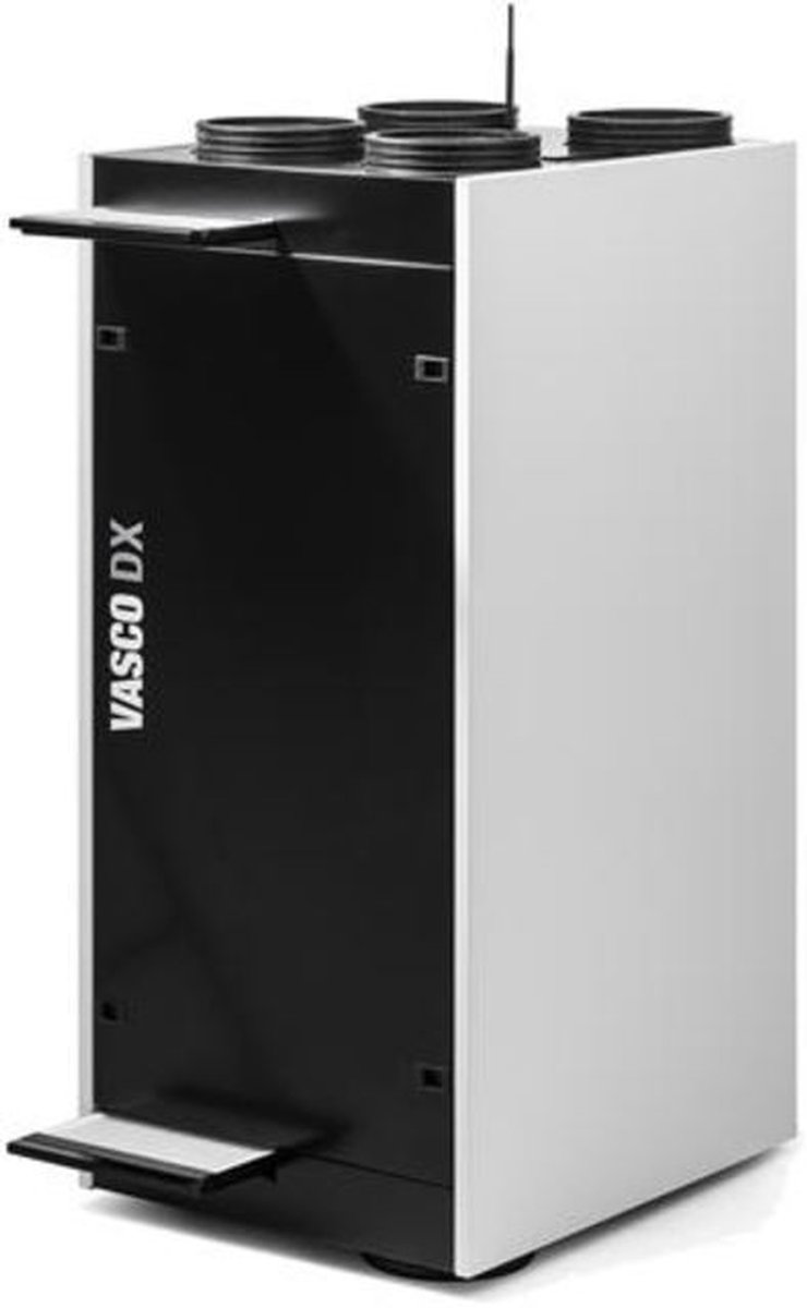Vasco DX5 WTW ventilatie unit 500m3/h inclusief RF schakelaar 11VE00042