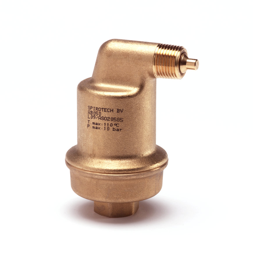 SpiroTop automatische snelontluchter 1/2 binnendraad AB050 10 bar