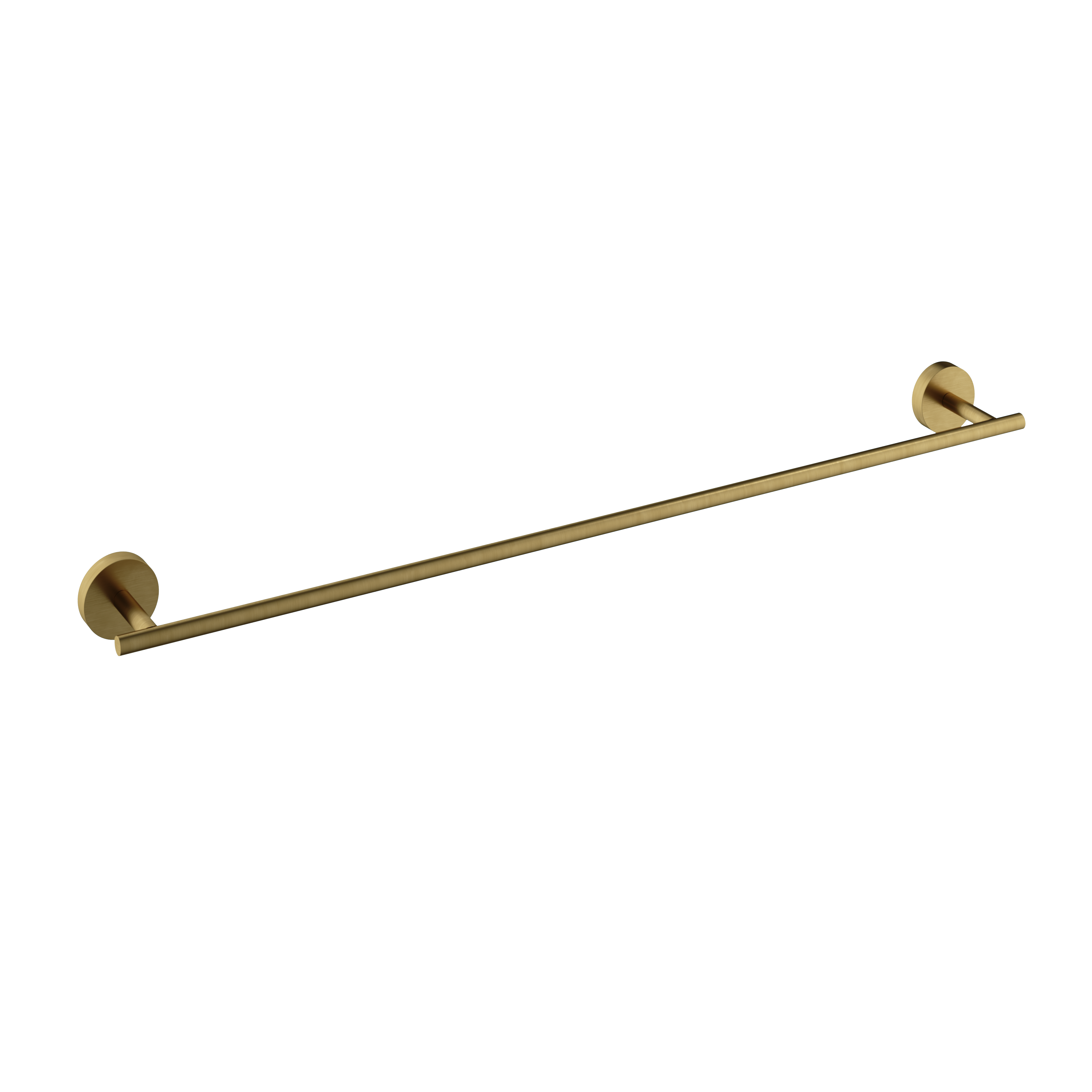 Hotbath Archie handdoekstang 64 cm ARA07BBP Geborsteld Messing PVD