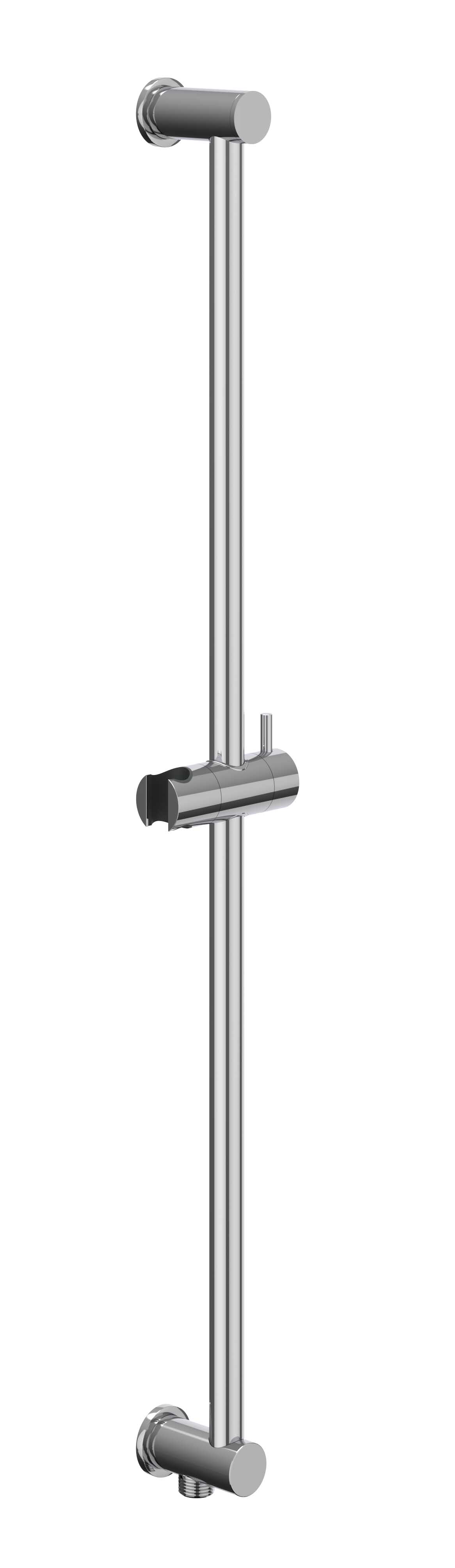 IVY Toebehoren Glijstang 80cm met ge┤ntegreerde wateruitlaat 6900051 Chroom