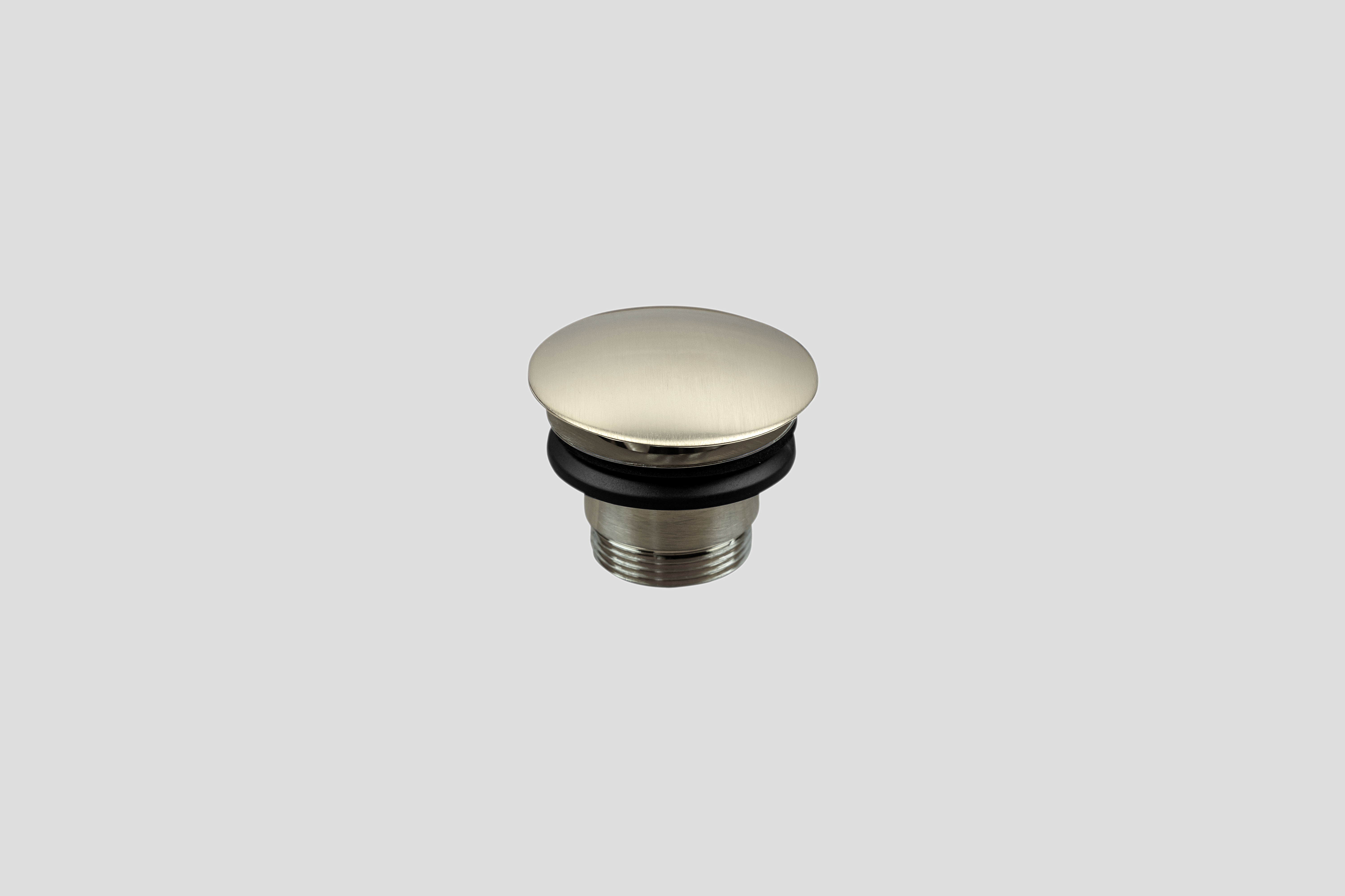 Lagoo Garda clickplug met schroef G6117BN Brushed Nickel