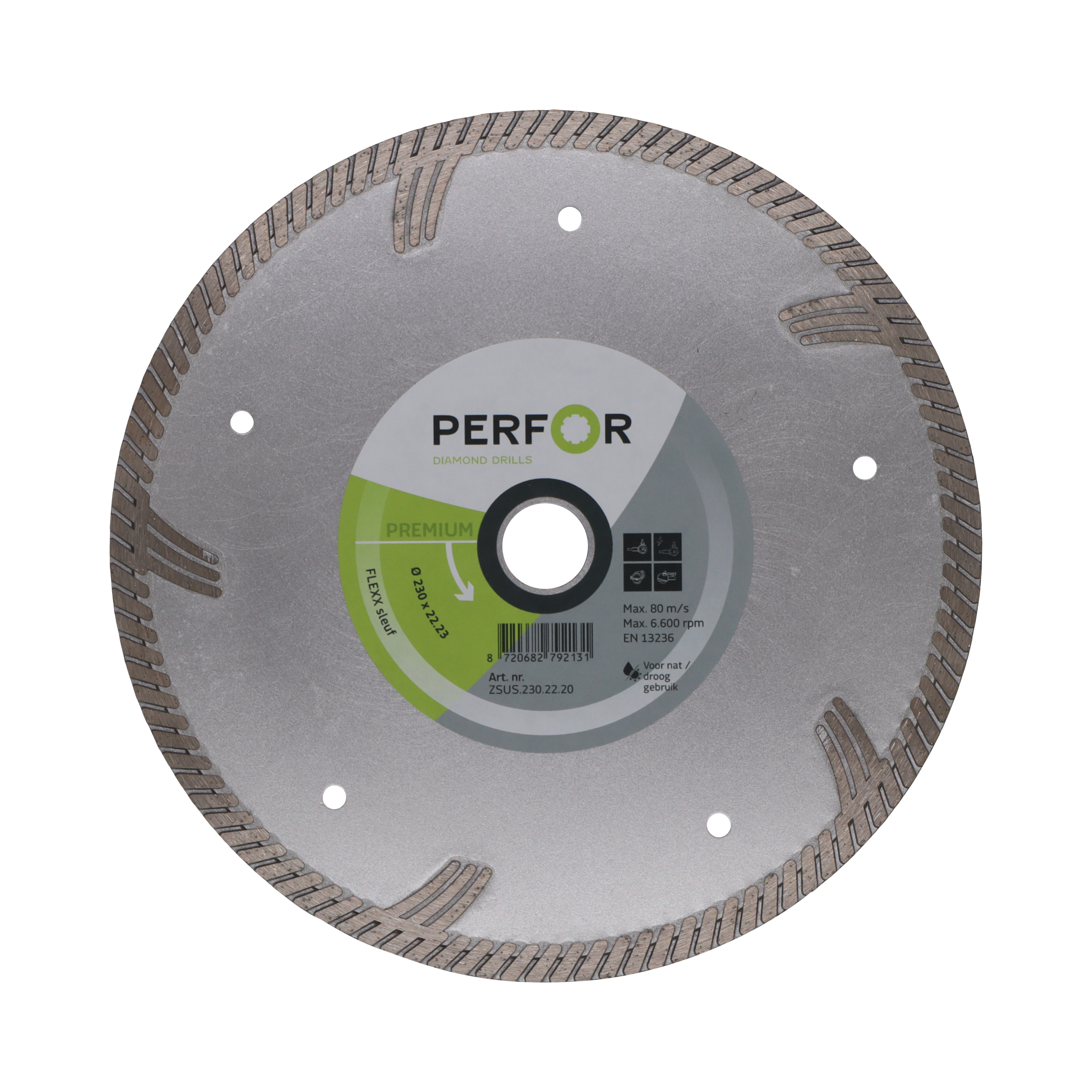 Zaagblad FLEXX sleuf 230 asgat 22.23 ZSUS.230.22.20