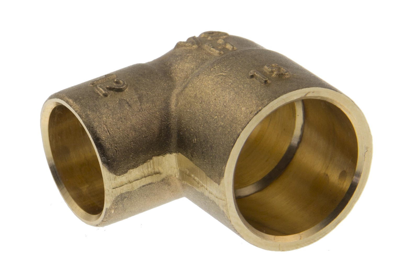 Messing verloopknie 28x22 0420651