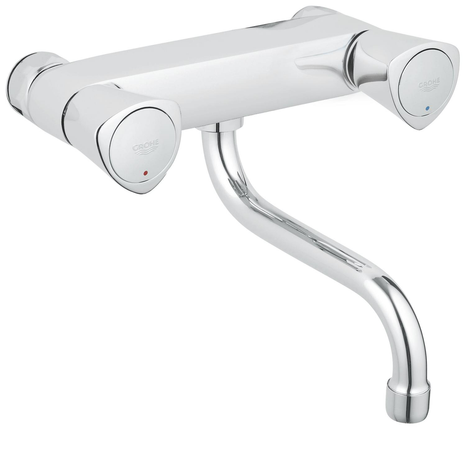 Grohe Costa-S keukenmengkraan wand met onderuitloop zonder koppelingen 31195001