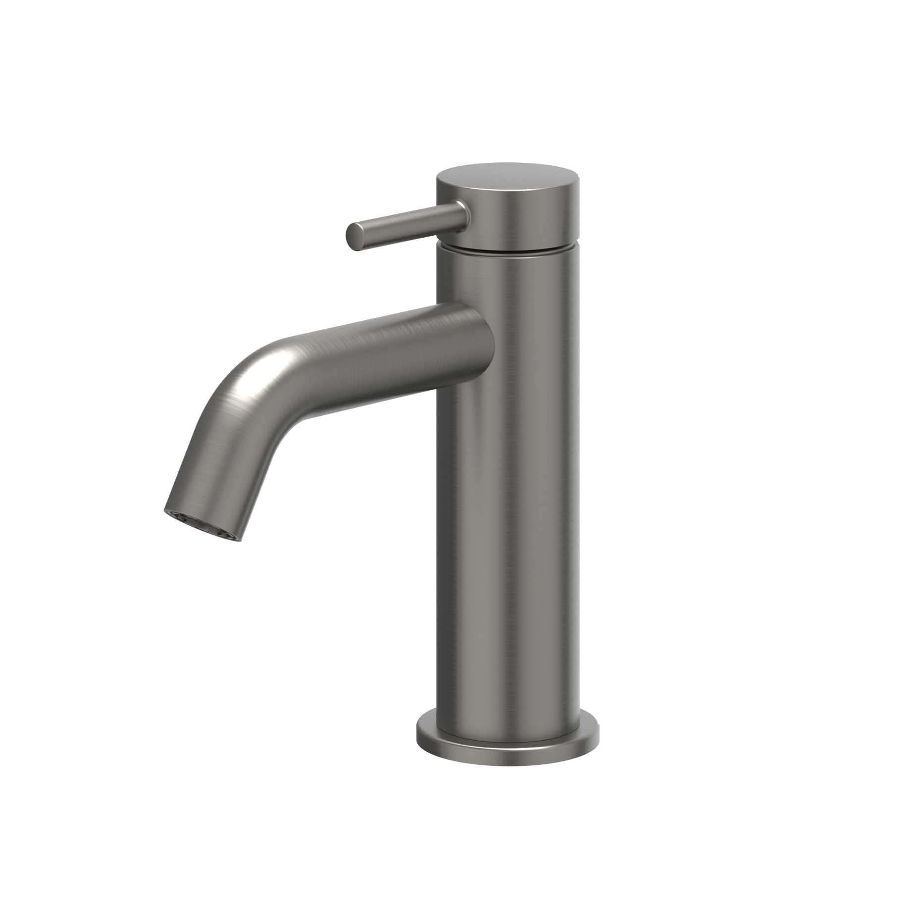 IVY Bond Eenhendel wastafelmengkraan opbouw model S coldstart 6100106 gebr. metal black PVD