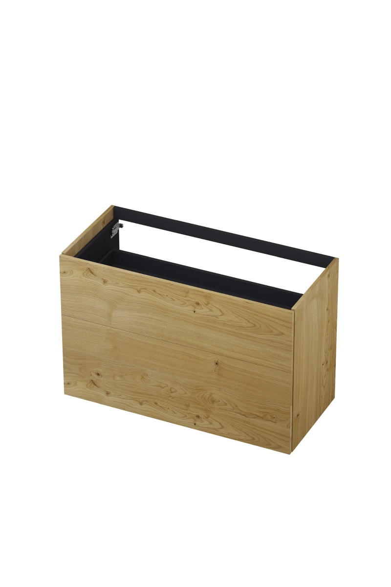 INK P2O onderkast 2 laden push to 1259126 Fineer Natur H650xB1000xD450