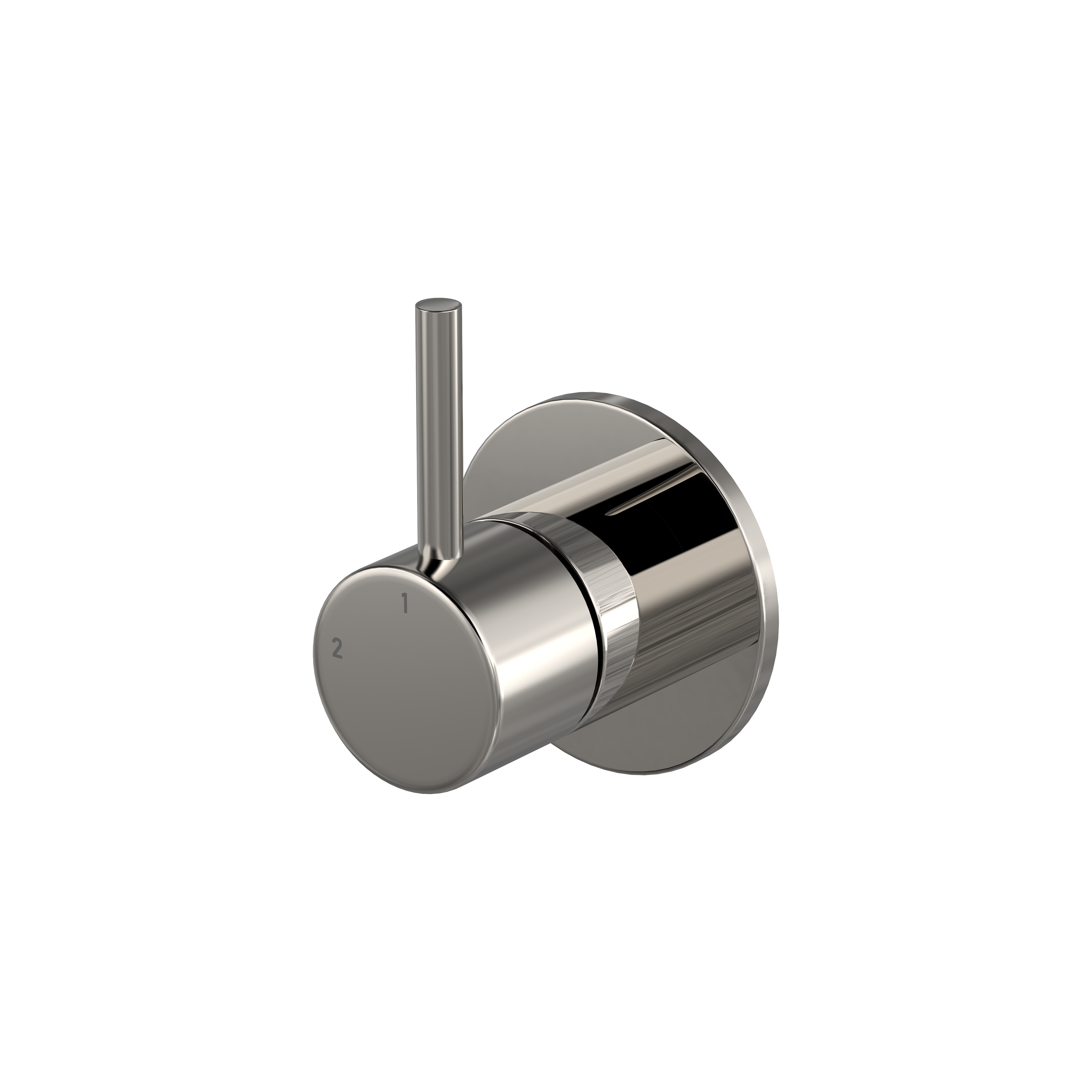 Hotbath BUDDY afbouwdeel inbouw 2-weg omstel B111EXTGN Geborsteld nikkel