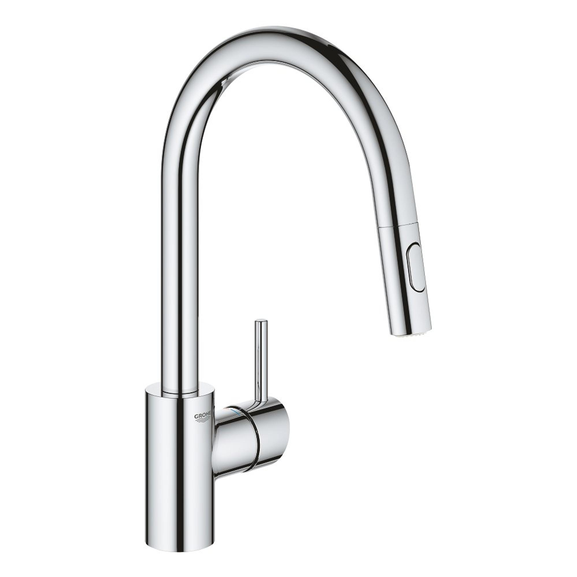 Grohe Concetto keukenmengkraan uittrekbare dual spray 31483002