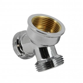 Chroom Y-stuk 3/4 x 3/4 x 3/4