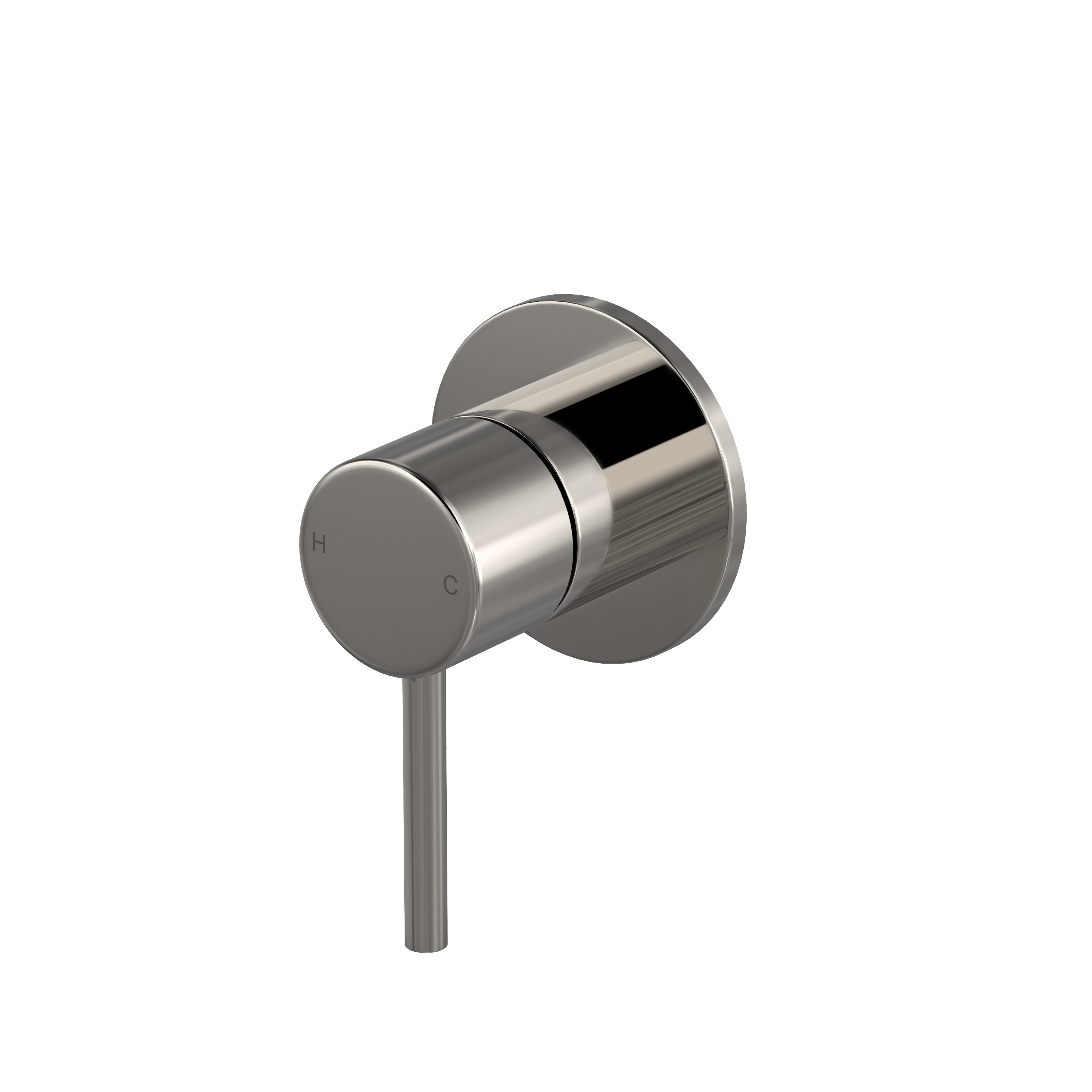 Hotbath BUDDY afbouwdeel inbouw douche mengkraan B131EXTGN Geborsteld nikkel