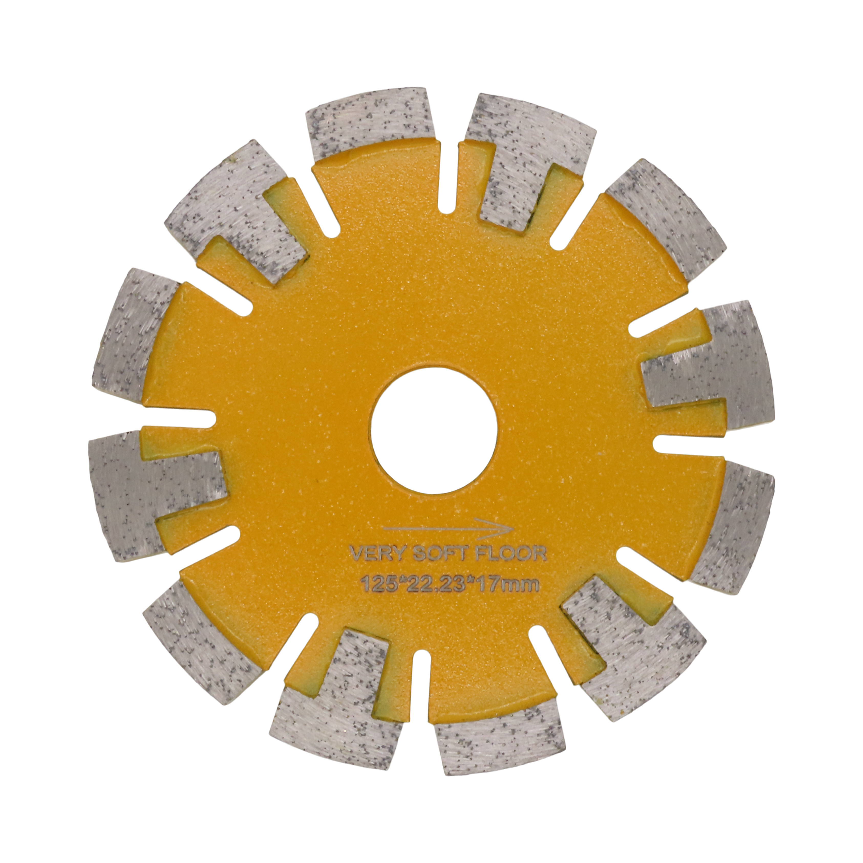 Vloerverwarmingsfrees SOFT vloer 125 17mm breed VFZ.125.17.12