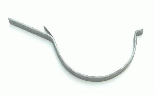 Gegalvaniseerde gootbeugel M44 lip en klang 30x5 45 graden