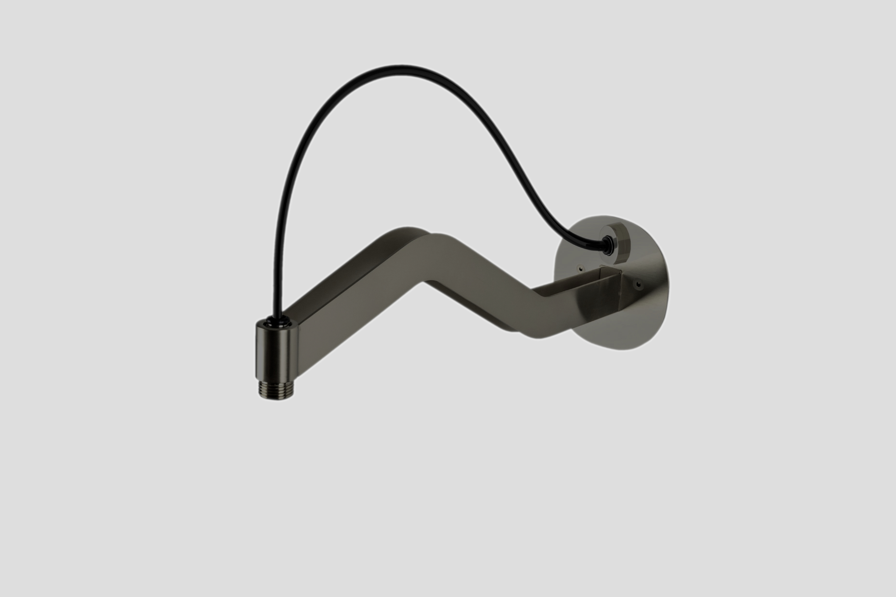 Lagoo Nesso Wandarm Lux 35 cm N8279GM Brushed Gun Metal PVD