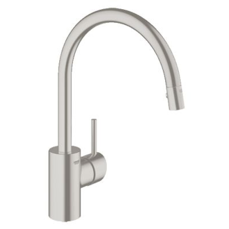 Grohe Concetto keukenmengkraan uittrekbare dual spray 31483DC2