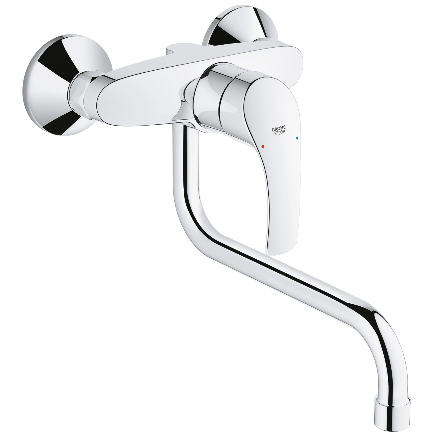 Grohe Eurosmart keukenmengkraan wand laag 31391003
