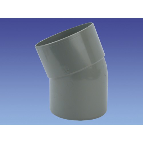 PVC lijm Bocht 110 22 graden mof/spie 1195001105