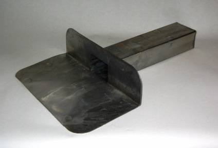 Loden gegoten plakplaat 6x8 30cm 90 graden 30 ponds