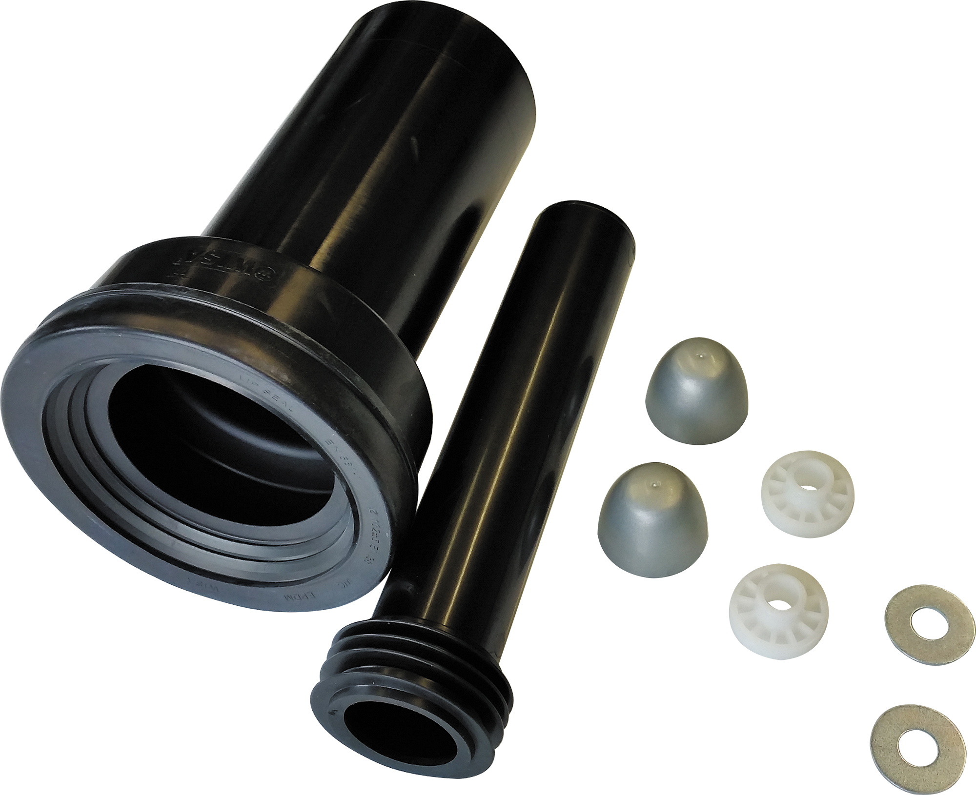 PE aansluitset voor wandcloset