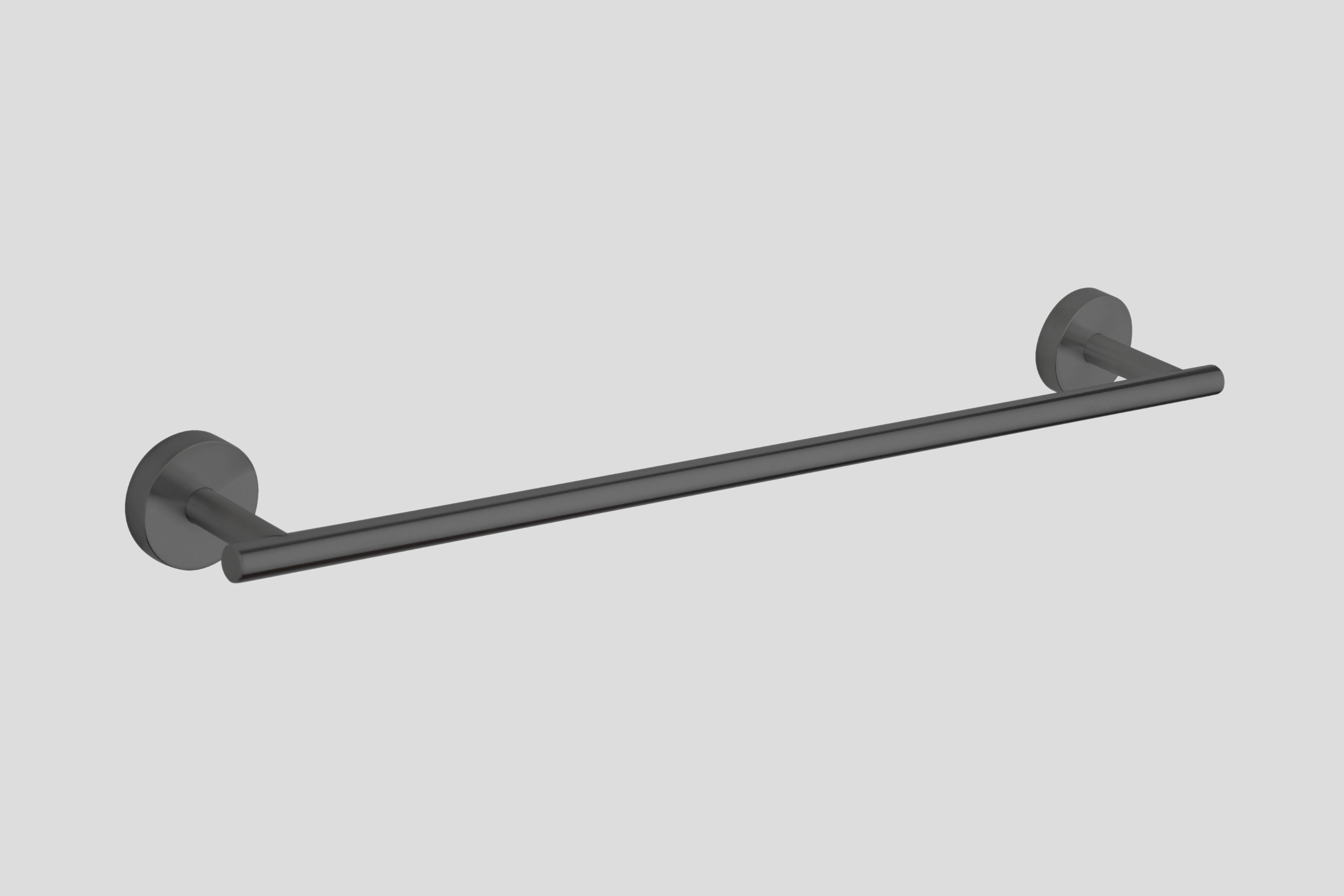 Lagoo Garda handdoekstang 60 cm G6105GM Brushed Gun Metal PVD