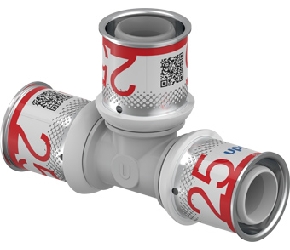 Uponor Composiet pers T stuk 25 1039946