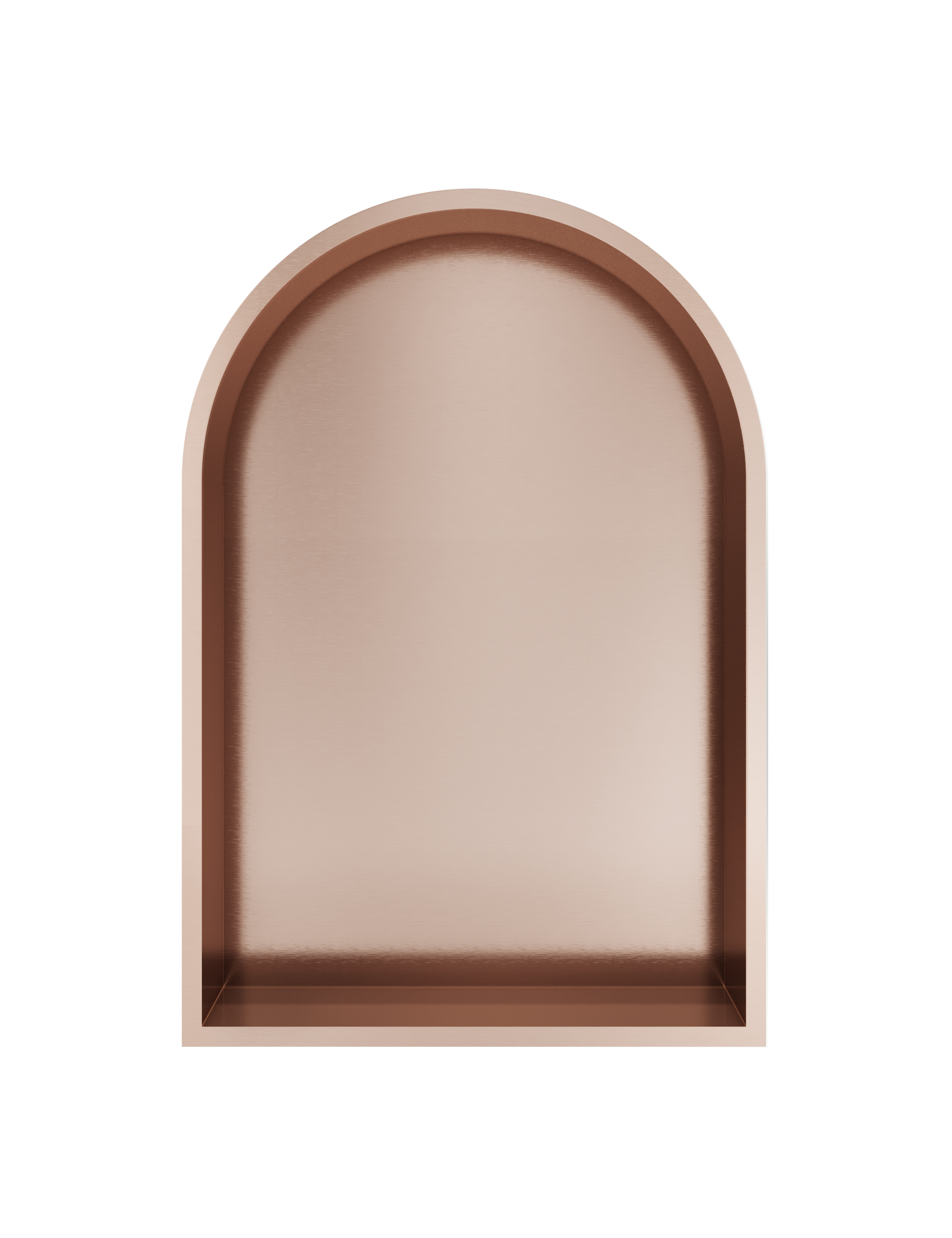 Hotbath More inbouwbox of inbouwnis toogmodel 30x45x10cm BOW30BCP Geborsteld koper PVD