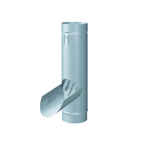 Zinken regentonklep Gromo 100 zonder rooster