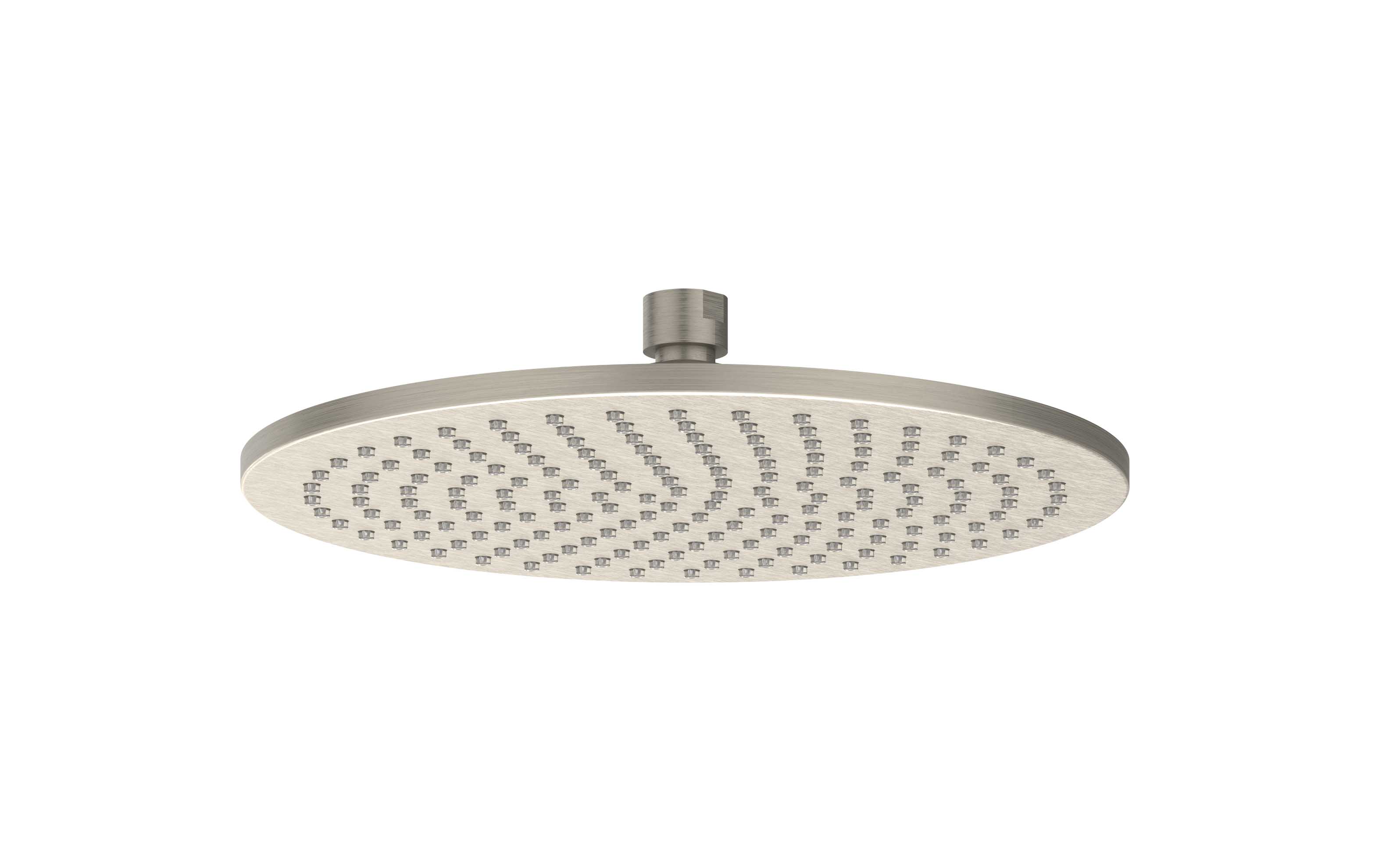 IVY Toebehoren Hoofddouche medium 25cm met antikalk nozzels 6900703 gebr. nickel PVD