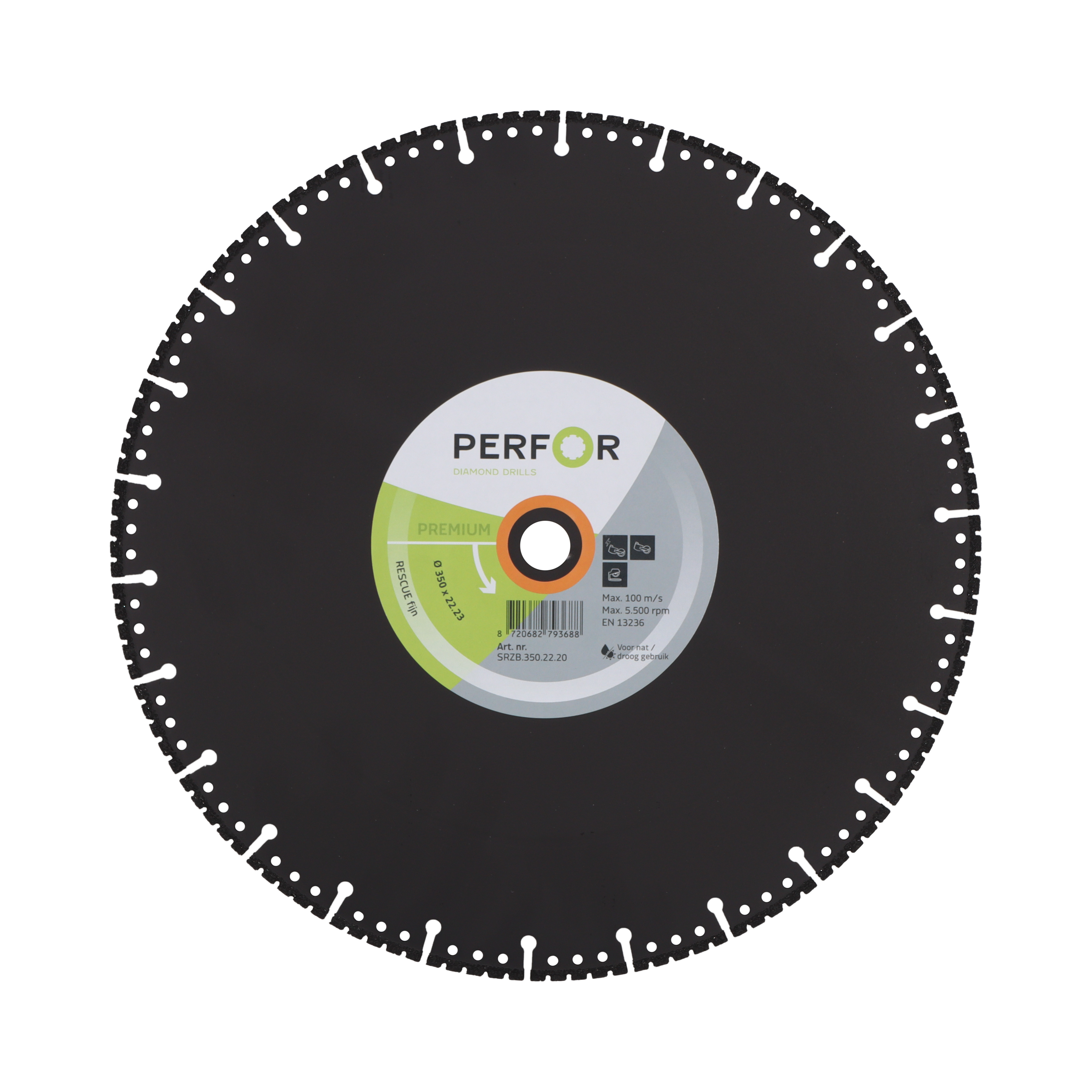 Zaagblad RESCUE fijn 350 asgat 22.23 SRZB.350.22.20