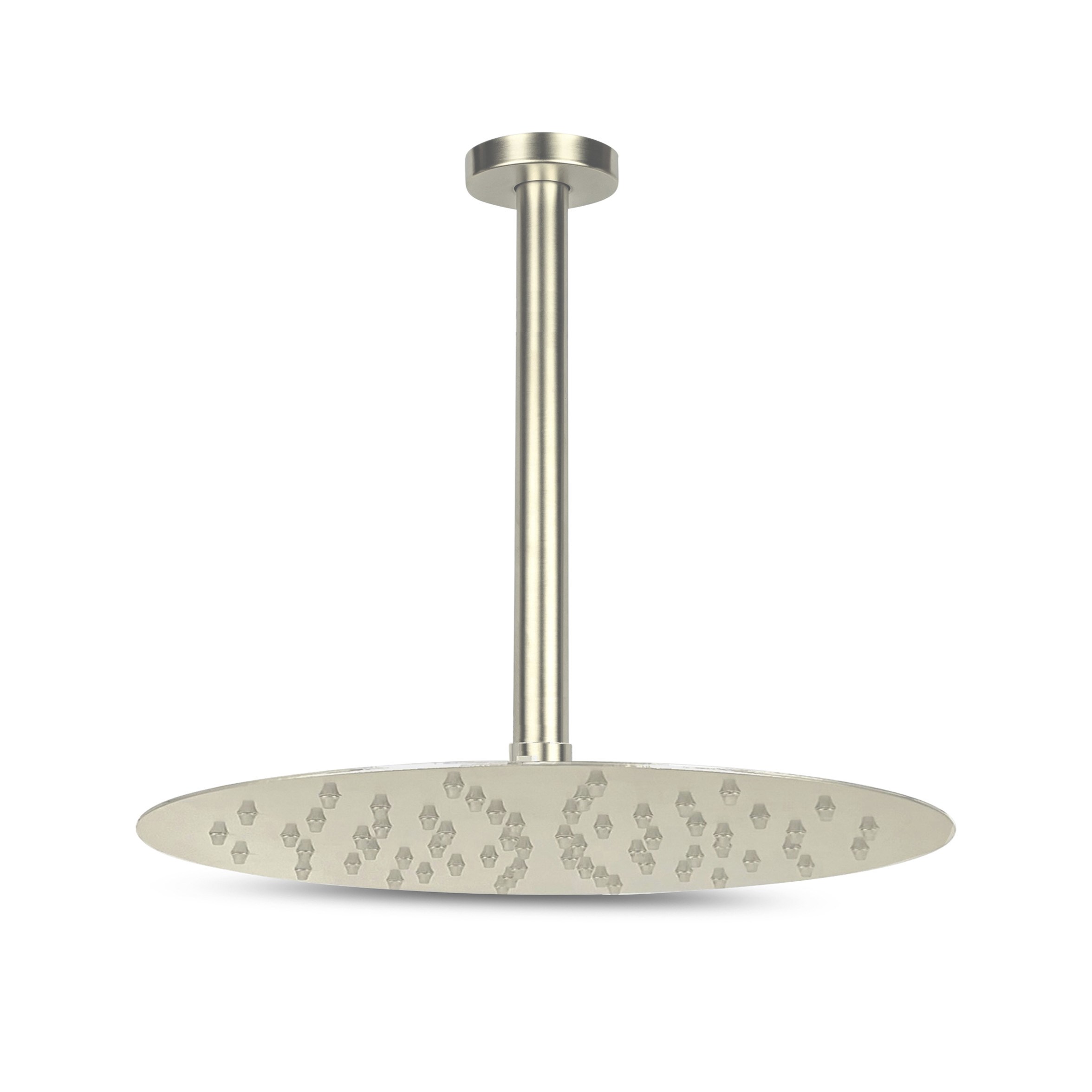 Lagoo Nesso Hoofddouche set Superslim 300 + plafondbuis 30 cm N9205BN Brushed Nickel
