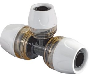 Uponor RTM T stuk PPSU RTM 16x16x16 1048550