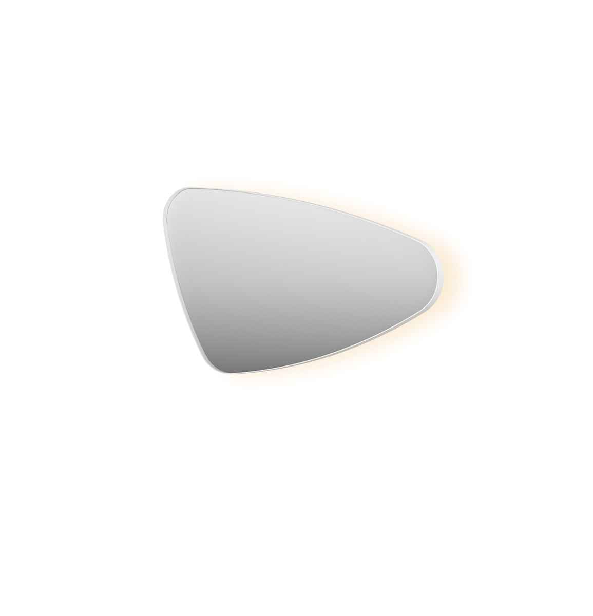 INK spg. SP23 organisch in stalen kader incl indir LED verw. color dimbaar + schak. L H600xB1000xD40 Mat wit / 8409216