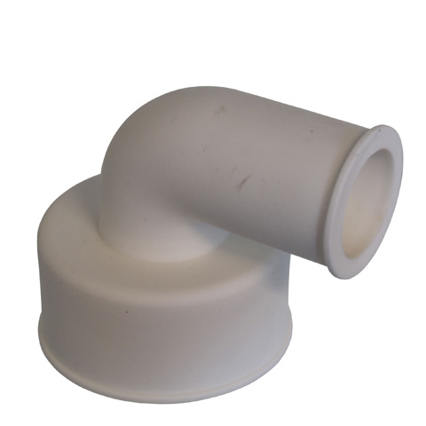 Gummy closetsok haaks v.oud type pot 28-32 mm Wit