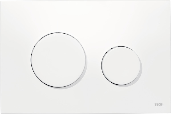 TECEloop wc-bedieningsplaat van kunststof 9240920  -  Wit