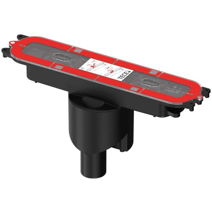 TECE drainprofile-afvoer loodrecht DN 50 afvoer 137 l/s 673003