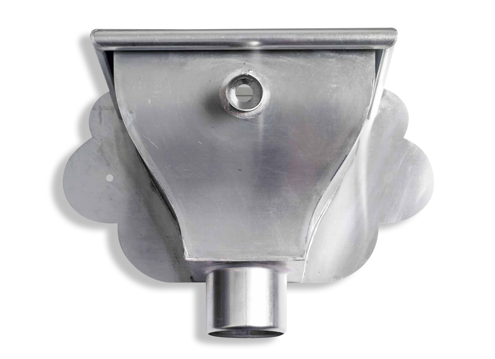 Zinken vergaarbak oud hollands   80mm