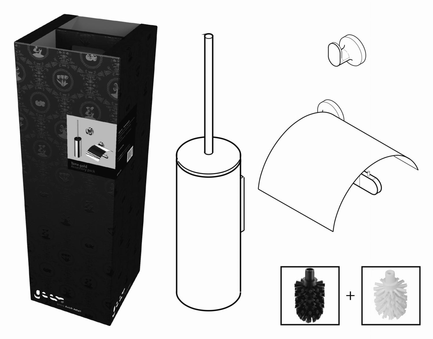 Geesa Tone Gold Accessory Pack 917300-04-115