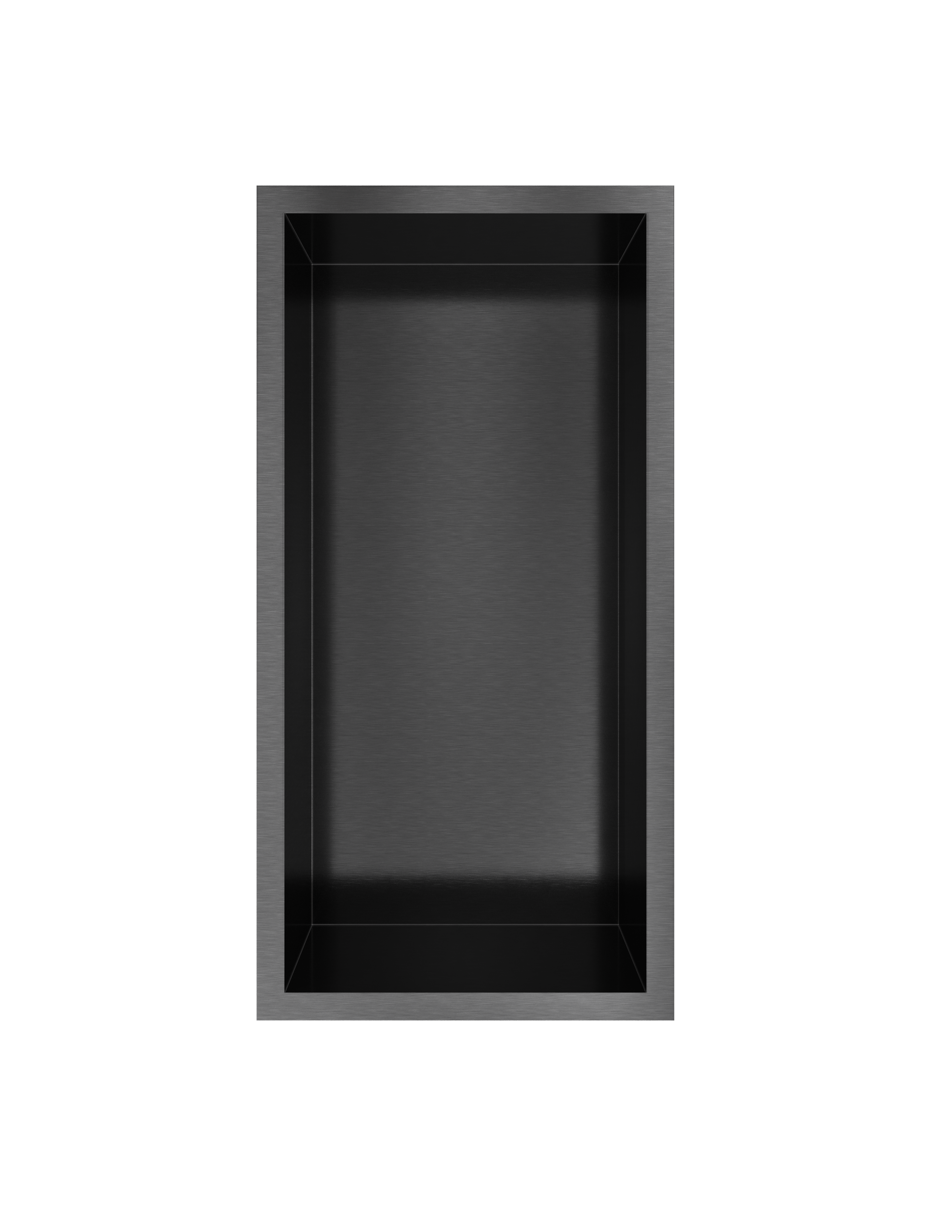 Hotbath More inbouwbox of inbouwnis 30x15x10cm BOX015MBP Geborsteld zwart PVD